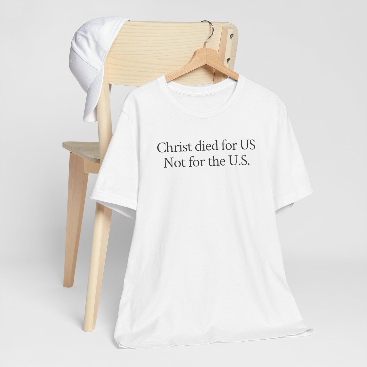 Christ died for US Not for the U.S.