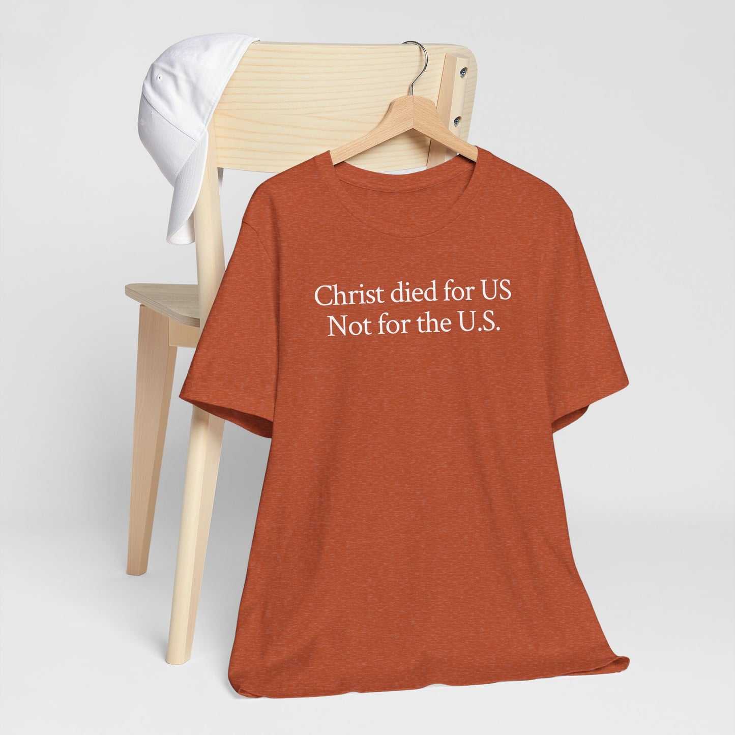 Christ died for US Not for the U.S.